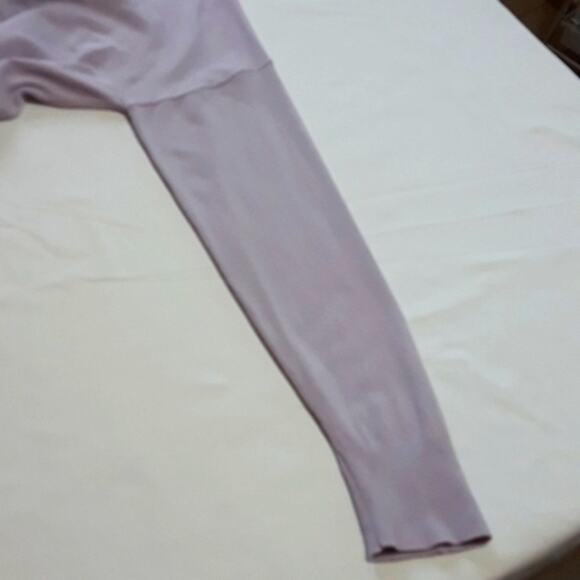 Womens Sz L Purple Lavender Fairy Soft Viscose Blend Long Sleeve Top Ellen Tracy - Picture 6 of 12